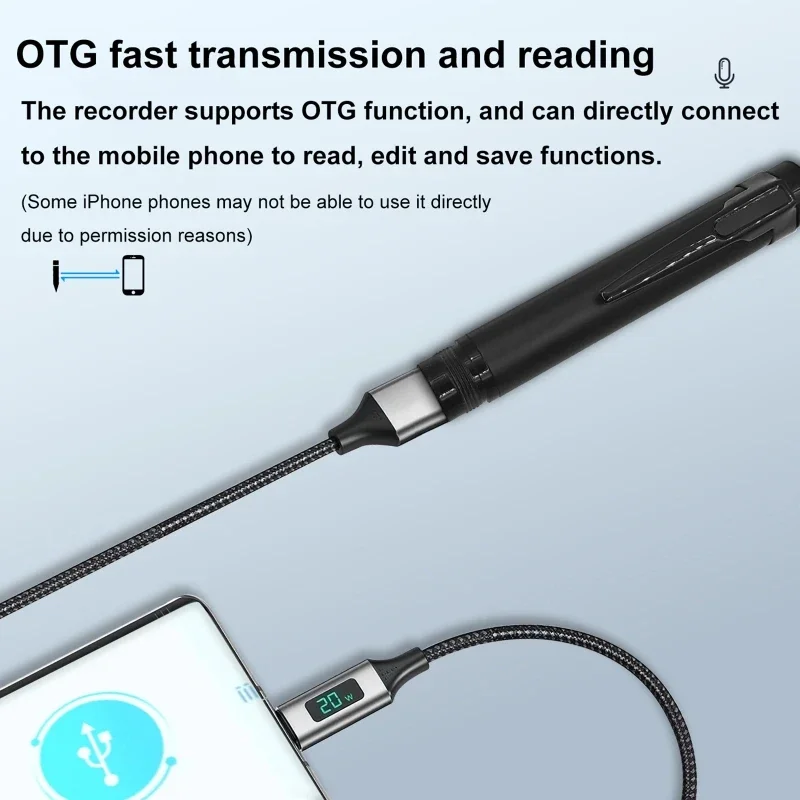 Digital Activated Pen Voice Re - огляд і ціна Voice Recorder Pen