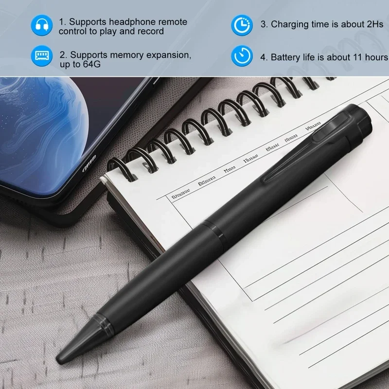 Digital Activated Pen Voice Re - огляд і ціна Voice Recorder Pen