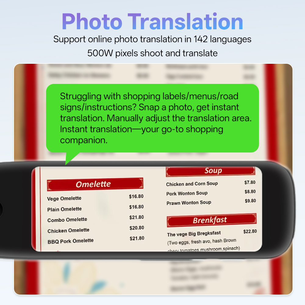 MSAI S10 Smart Scan Translator - огляд і ціна Voice Recorder Pen