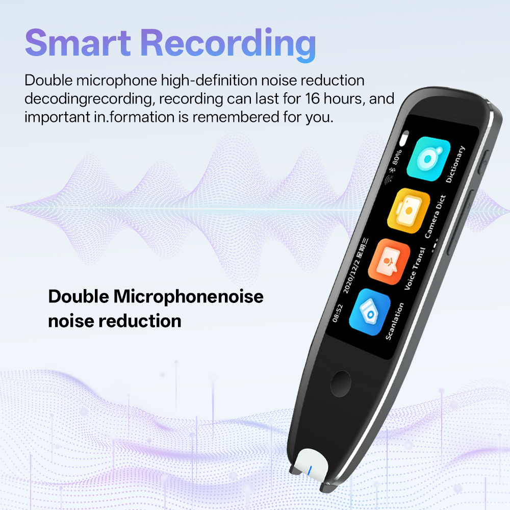 MSAI S10 Smart Scan Translator - огляд і ціна Voice Recorder Pen
