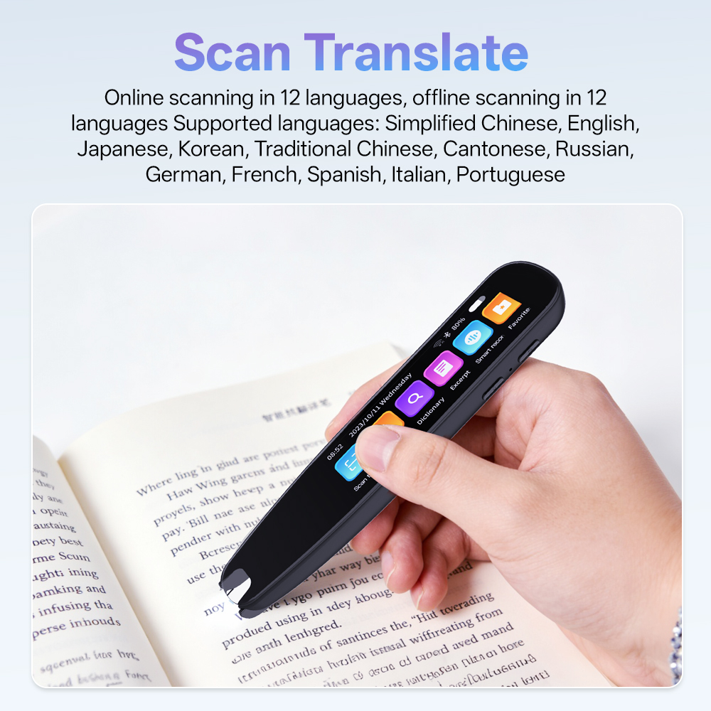 MSAI S10 Smart Scan Translator - огляд і ціна Voice Recorder Pen