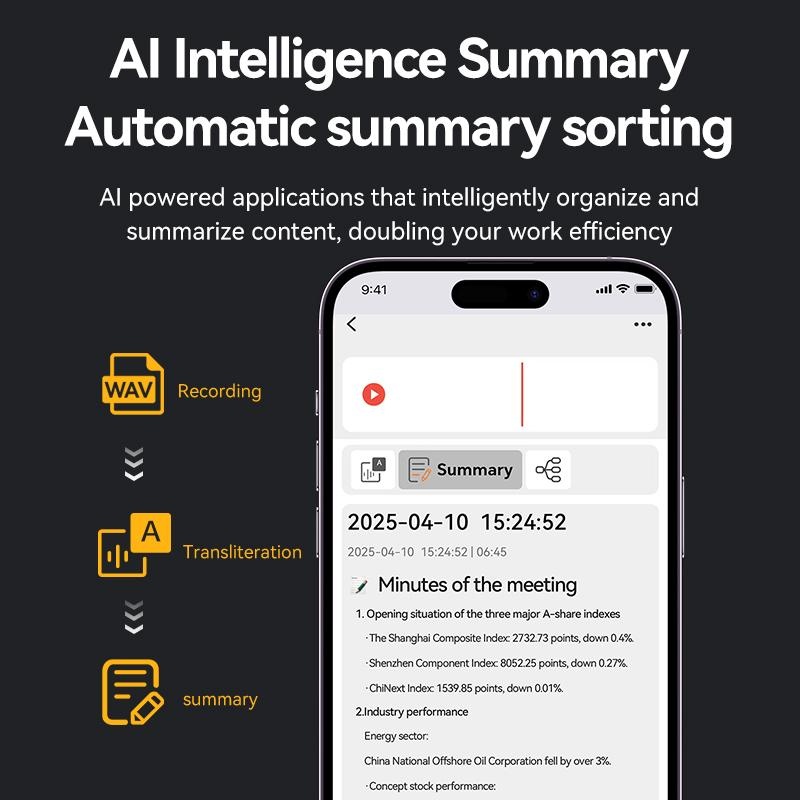 Smart AI Voice Recorder Pen wi - огляд і ціна Voice Recorder Pen