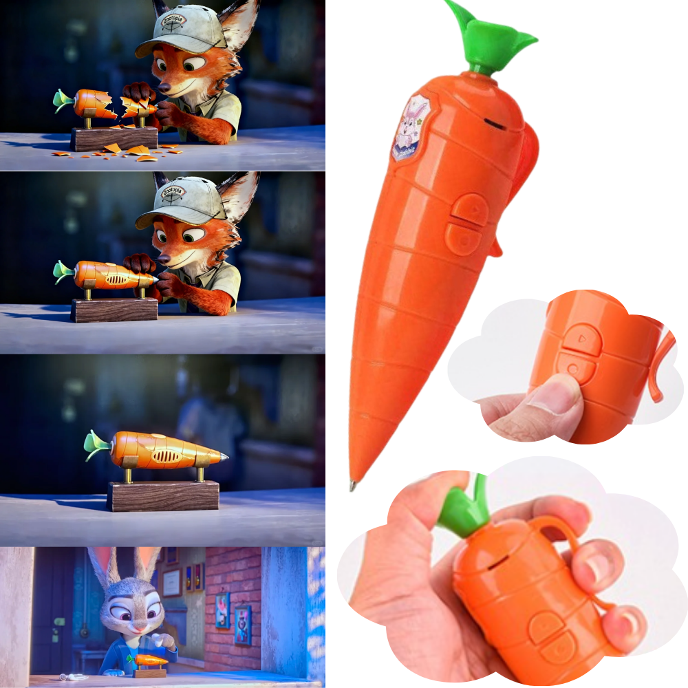 Judy & Nick Carrot Voice Recor - огляд і ціна Voice Recorder Pen