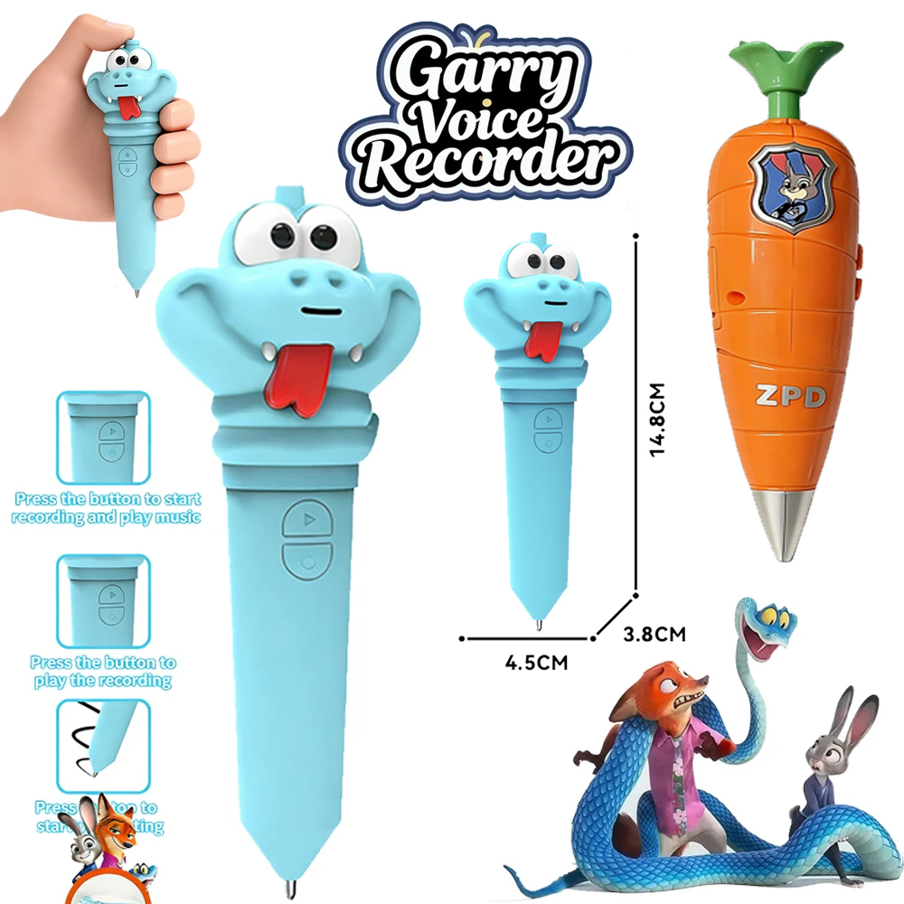 Hot Sale Disney Zootopia 2 Jud - огляд і ціна Voice Recorder Pen