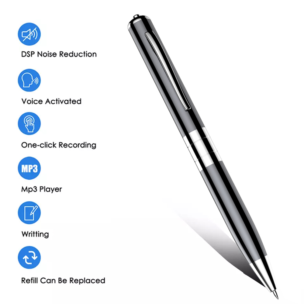 Digital Activated Pen 360 Soun - огляд і ціна Voice Recorder Pen