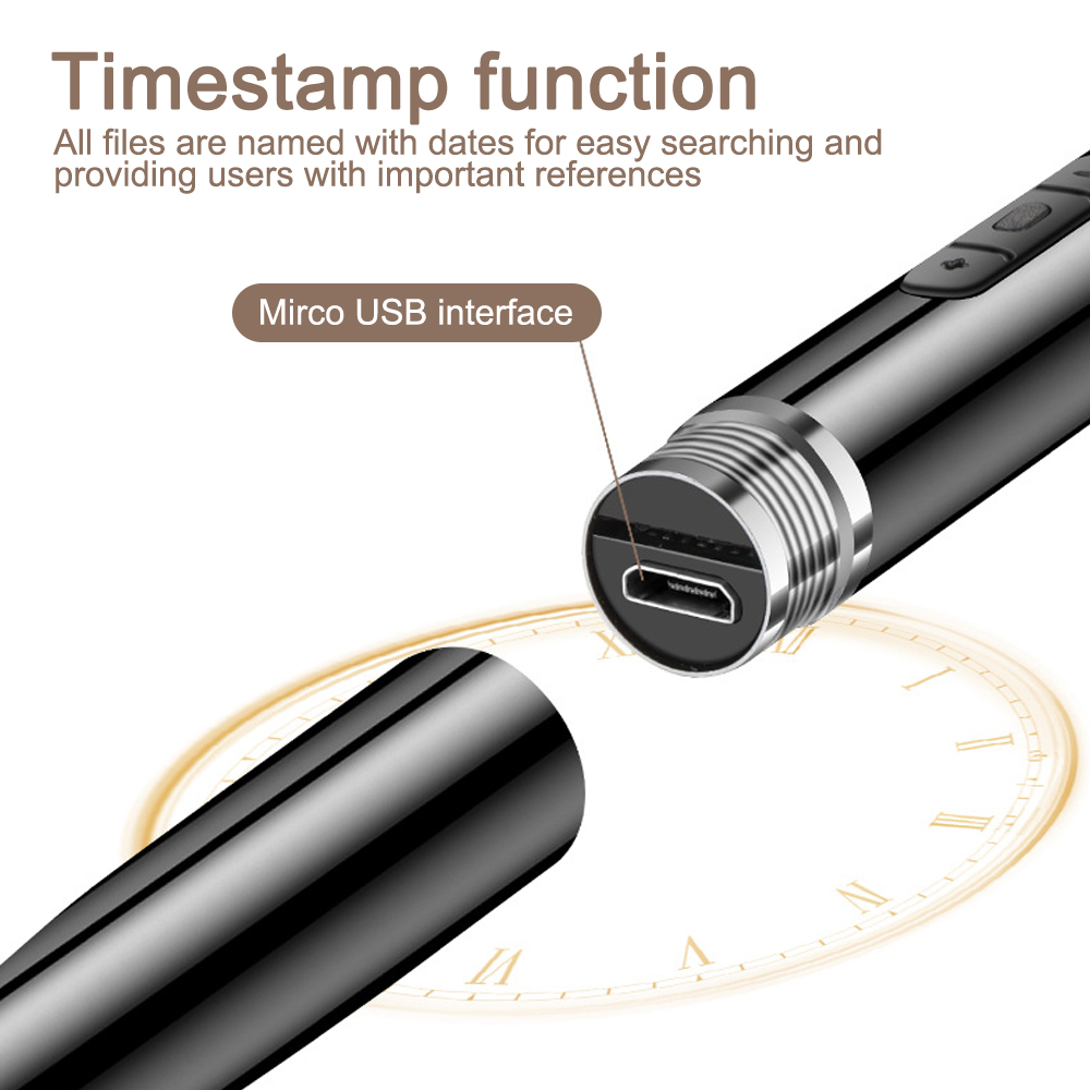 Digital Activated Pen 360 Soun - огляд і ціна Voice Recorder Pen