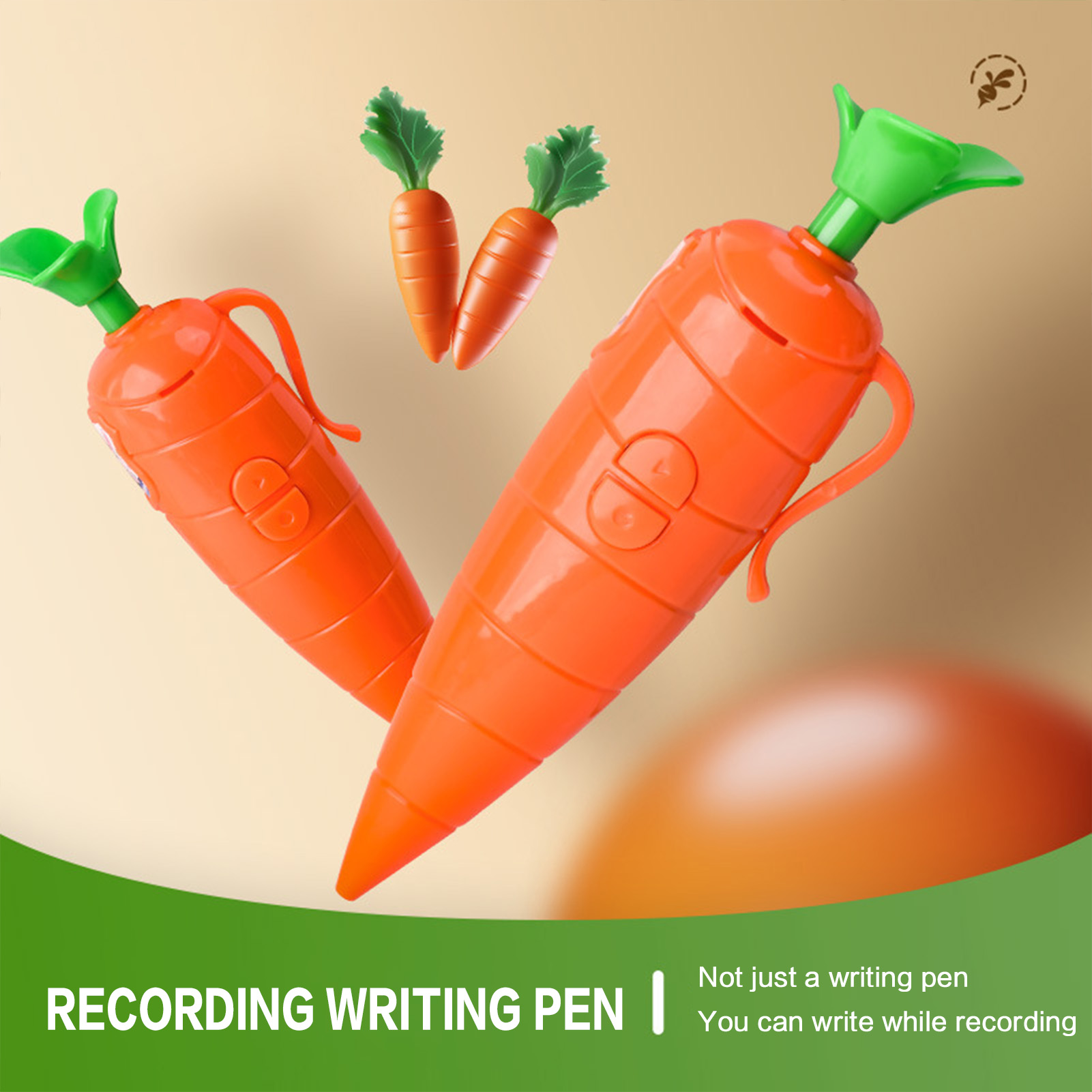 Carrot-Shaped Voice Recorder P - огляд і ціна Voice Recorder Pen