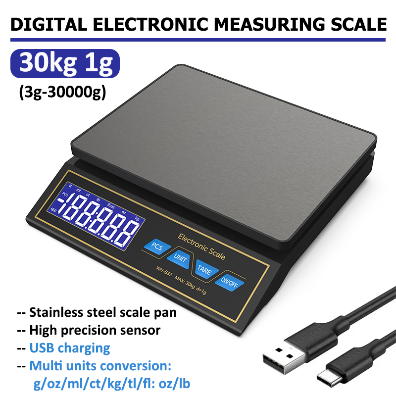 LCD Digital Kitchen Scale 30kg - огляд і ціна Electronics Stuff