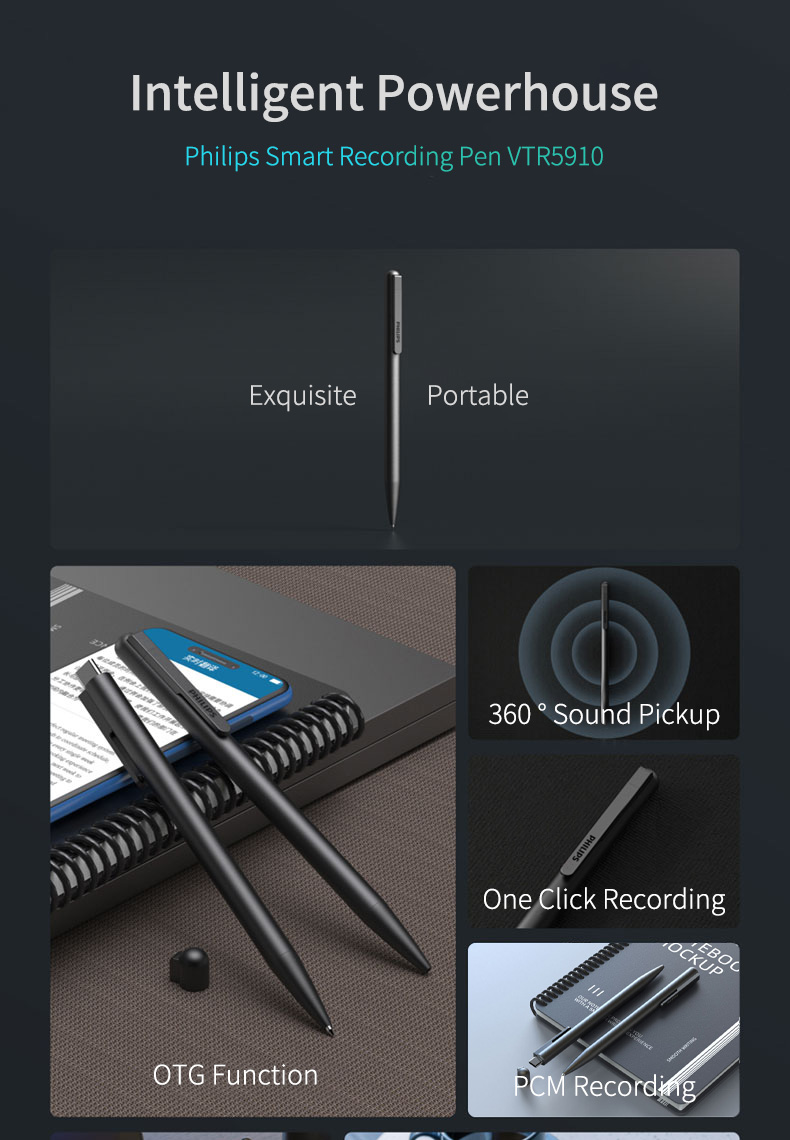 Philips Voice Recorder Pen AI  - огляд і ціна Voice Recorder Pen